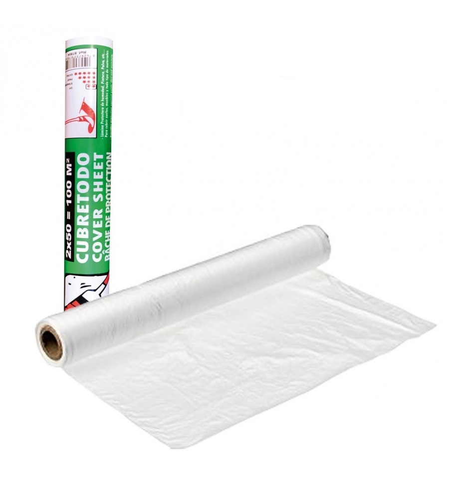 Plástico para cubrir en rollo 100 m/2 ▷ 5,90 €